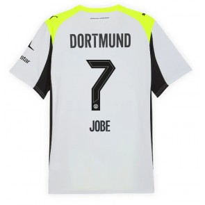 Lacne Muži Futbalové dres Borussia Dortmund Jobe Bellingham #7 2025-26 Krátky Rukáv - Preč